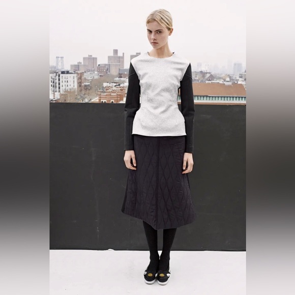 RARE!!! TER ET BANTINE SILVER TOP LONG
SLEEVE ZIPPER SIZE 38EU(XS) - Picture 2 of 9